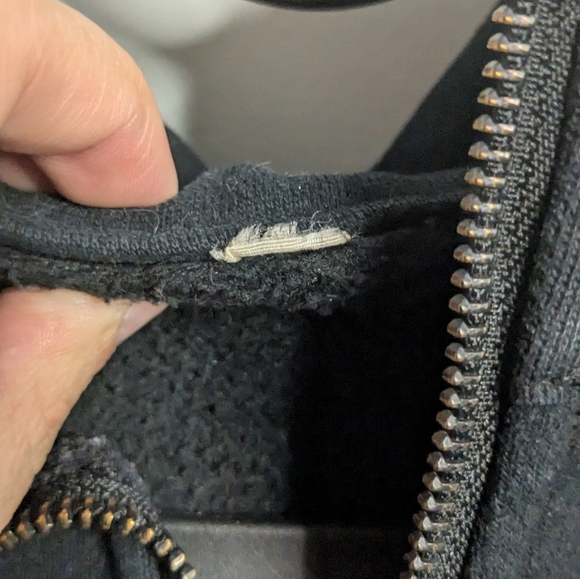 VTG Lululemon Scuba Size 6 Full Zip Black - Picture 3 of 5
